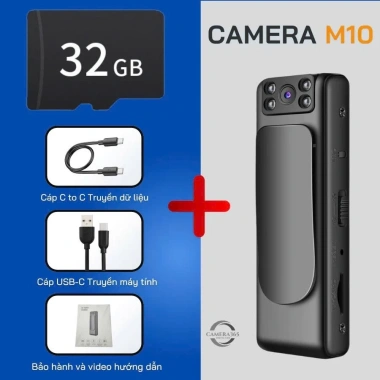 Camera Full HD 1.080P Mini M10 Không Dây Quay Mọi Nơi - Giá 169k Giảm Sốc