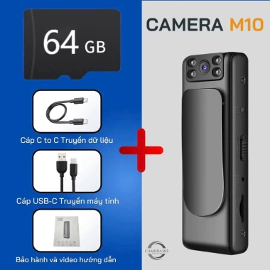 Camera Full HD 1.080P Mini M10 Không Dây Quay Mọi Nơi - Giá 169k Giảm Sốc