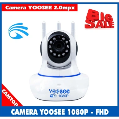 Camera Full HD 1.080P Yoosee 3 Râu 2.0 Free Ship, Kèm Thẻ Nhớ 32GB, Giá 1.030.000₫
