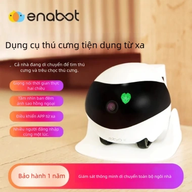 Camera giám sát di động Robot thông minh Ebo Bảo mật gia đình AI phát hiện chuyển động giá ưu đãi 7.055.180 VND