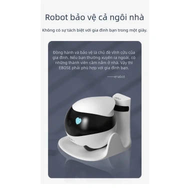 Camera giám sát di động Robot thông minh Ebo Bảo mật gia đình AI phát hiện chuyển động giá ưu đãi 7.055.180 VND