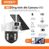 Camera giám sát Solar 2 mắt WiFi 360° 1.080P HD IP không thấm nước, hỗ trợ 4G Sim, Dosen - Giá chỉ 740.800₫ 10