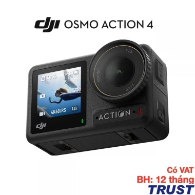 Camera hành động DJI Osmo Action 4 4K 120fps góc siêu rộng - Chính hãng, giá tốt