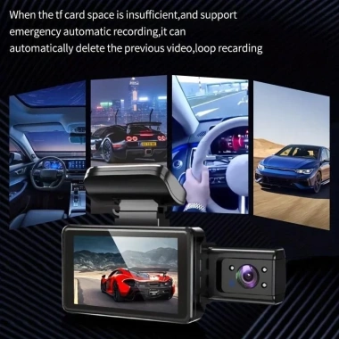 Camera hành trình 1.080P HD hỗ trợ đỗ xe, ghi hình lái xe độ phân giải cao - Giá chỉ 601.060 VND