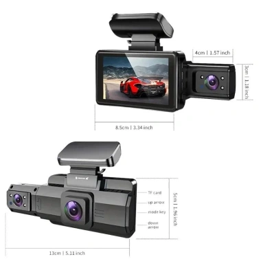 Camera hành trình 1.080P HD hỗ trợ đỗ xe, ghi hình lái xe độ phân giải cao - Giá chỉ 601.060 VND