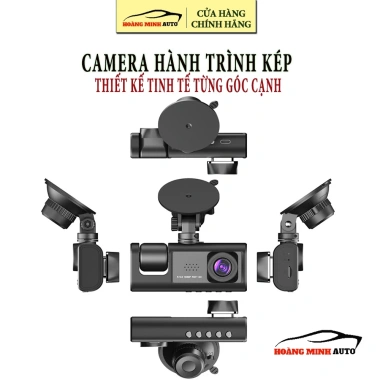 Camera hành trình 2 cam trước sau FullHD 1.080p - Giá chỉ 509.000₫, ghi hình 24h 4 Camera hành trình 2 cam trước sau FullHD 1.080p - Giá chỉ 509.000₫, ghi hình 24h 4