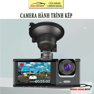Camera hành trình 2 cam trước sau FullHD 1.080p - Giá chỉ 509.000₫, ghi hình 24h