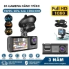 Camera hành trình 3 mắt 1.080p tốc độ cao, hồng ngoại siêu nét - Giá chỉ 365.000₫