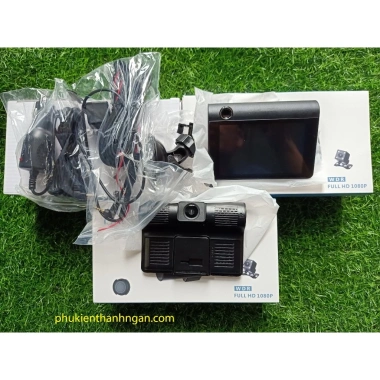 Camera hành trình 3 mắt giá 310.000₫ - Độ nét HD, góc rộng, ghi âm rõ, giá sốc