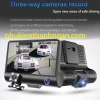Camera hành trình 3 mắt giá 310.000₫ - Độ nét HD, góc rộng, ghi âm rõ, giá sốc 4