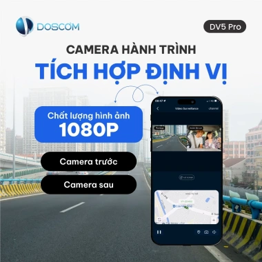 Camera Hành Trình 4G Doscom DV5 Pro 2 Mắt GPS - Tặng Sim 4G, Giá 6,5 Triệu 8