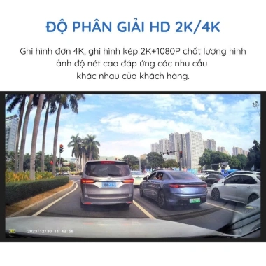 Camera Hành Trình 4K KAW Góc Quay Rộng, Quay Đêm 3M, App Di Động - 1.267.000₫
