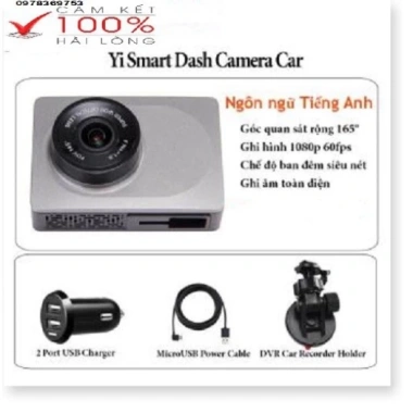 Camera hành trình 4K Ultra HD - Ghi hình night vision, WiFi, GPS - Giá 2.5 triệu