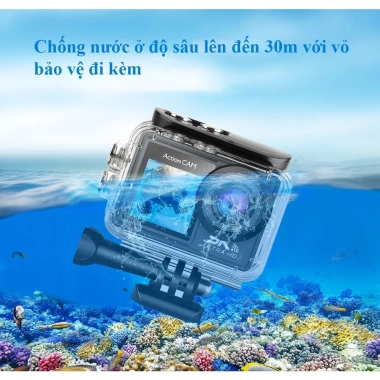 Camera hành trình 5K chống rung xe máy - Ghi video HD, giảm rung mạnh, chỉ 2 triệu