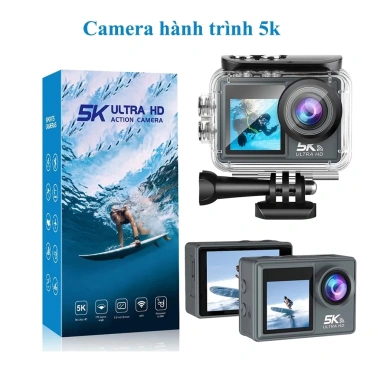 Camera hành trình 5K chống rung xe máy - Ghi video HD, giảm rung mạnh, chỉ 2 triệu