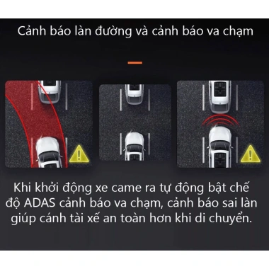 Camera hành trình 70mai A500s 2.7K - Cảnh báo va chạm, lệch làn, GPS, bảo hành 1 năm - Giá 2.119.000₫ 5