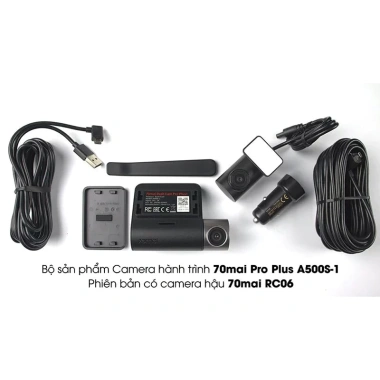 Camera Hành Trình 70mai A500S Quốc Tế Ghi 4K, Góc Rộng, 2.13 Triệu 5 Camera Hành Trình 70mai A500S Quốc Tế Ghi 4K, Góc Rộng, 2.13 Triệu 5