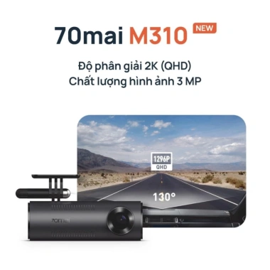Camera hành trình 70mai M310 2K QHD, giám sát đỗ xe 24h, điều khiển giọng nói - Giá 1.087.000 VND