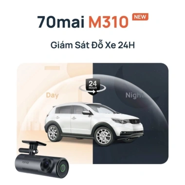 Camera hành trình 70mai M310 2K QHD, giám sát đỗ xe 24h, điều khiển giọng nói - Giá 1.087.000 VND