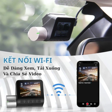 Camera Hành Trình 70mai V50S Wifi 4K Ultra HD Ghi Hình Trước Sau Góc Rộng Siêu Nét 1.174.000 VND