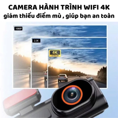 Camera hành trình A09 GPS 4K Ultra HD – WiFi, màn hình 1.97 inch, ghi hình rõ nét, giá chỉ 1.699.000₫ 8