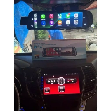 Camera hành trình A10 4K CarPlay Android Auto VietMap Live - Nghe nhạc gọi bản đồ, BH 12 tháng