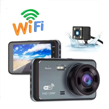 Camera hành trình A66 Plus V9 Plus Full HD, LED, ghi hình trước sau, màn hình cảm ứng, thẻ nhớ 32G, giá 425.000 VND