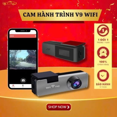 Camera hành trình Android V9 PRO OLED 1.080P FULLHD, wifi kết nối điện thoại, giảm còn 400.000 VND