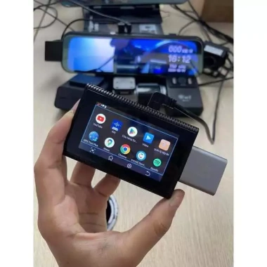 Camera hành trình D12 4G OWL - Cảnh báo tốc độ, ghi hình trước sau, Android 8.1, xem video, nghe nhạc online, giá 2.2 triệu