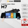 Camera hành trình gương ô tô XETABON M7/M4 màn cảm ứng 7 inch Full HD 1.080P - Bảo hành 1 đổi 1 năm - Giá 750.000₫