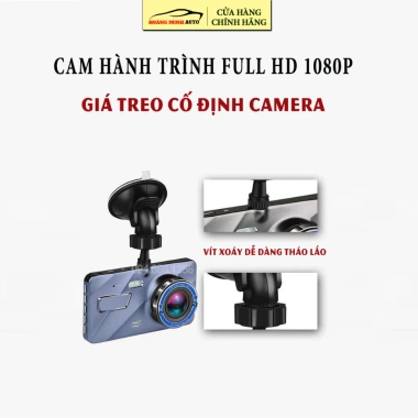 Camera Hành Trình HD 1.080p góc quay 170 độ, cảm biến va chạm, chuyển động - 499k