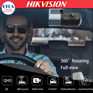 Camera hành trình Hikvision D1 Pro 2K Wifi xoay 360 - Chính hãng, giá 820.000 3 Camera hành trình Hikvision D1 Pro 2K Wifi xoay 360 - Chính hãng, giá 820.000 3