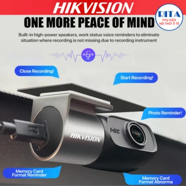 Camera hành trình Hikvision D1 Pro 2K Wifi xoay 360 - Chính hãng, giá 820.000