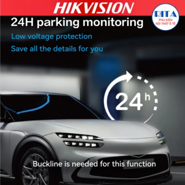 Camera hành trình Hikvision D1 Pro 2K Wifi xoay 360 - Chính hãng, giá 820.000