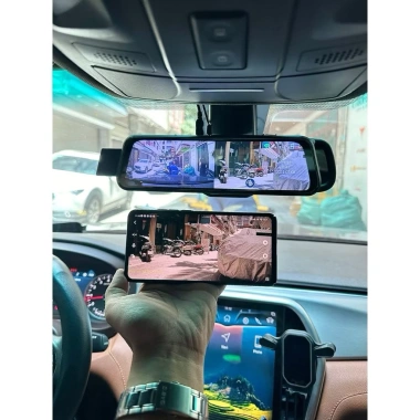 Camera Hành Trình K10 GPS Gắn Gương 4K – Cảnh Báo Tốc Độ & Giao Thông, Bảo Hành 12T – 1.9 Triệu 8