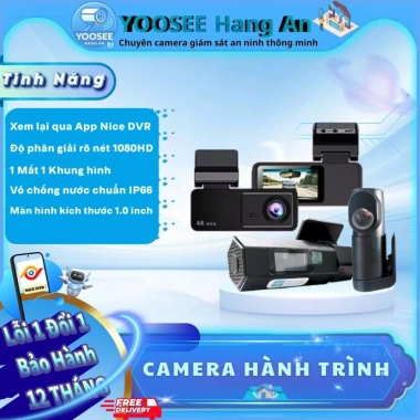 Camera hành trình K8/K9/X22 – Xem qua điện thoại, App Nice DVR, Ghi hình rõ nét, Siêu nhỏ gắn xe máy & ô tô – 420.000₫