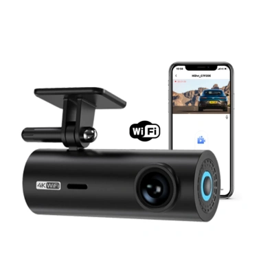 Camera hành trình KAW 4K WiFi 2.160P HD không màn hình tầm nhìn ban đêm keo 3M bảo hành 12 tháng giá 1,267,000 VND