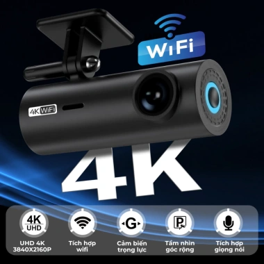 Camera hành trình KAW 4K WiFi 2.160P HD không màn hình tầm nhìn ban đêm keo 3M bảo hành 12 tháng giá 1,267,000 VND 3 Camera hành trình KAW 4K WiFi 2.160P HD không màn hình tầm nhìn ban đêm keo 3M bảo hành 12 tháng giá 1,267,000 VND 3
