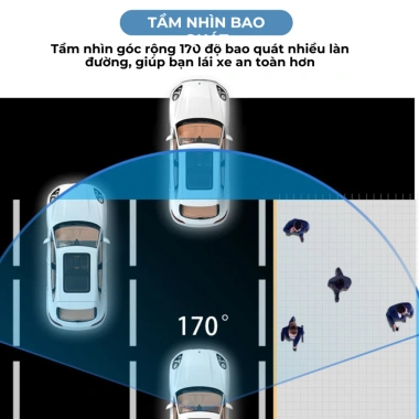 Camera hành trình KAW 4K WiFi 2.160P HD không màn hình tầm nhìn ban đêm keo 3M bảo hành 12 tháng giá 1,267,000 VND