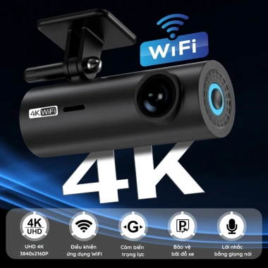 Camera Hành Trình KAW 4K WiFi – Kết Nối App, Ghi Hình Tốc Độ Cao, Quay Đêm, Giá 1,267,000₫