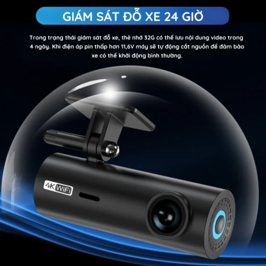 Camera Hành Trình KAW 4K WiFi – Kết Nối App, Ghi Hình Tốc Độ Cao, Quay Đêm, Giá 1,267,000₫