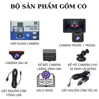 Camera Hành Trình MICAR A7 PRO 2K Trước Sau Xe, Ghi Hình, BH 12Tháng - 1.289.000₫