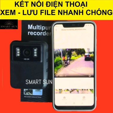 Camera hành trình mini 2K WiFi S9 - Quay đêm, cho xe đạp và xe máy, Giá 880.000đ