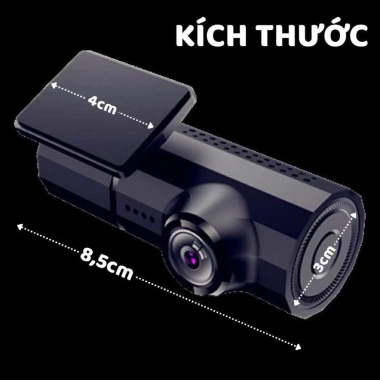 Camera hành trình mini A6 Full HD ô tô - Nhỏ gọn, ghi sáng đêm, giá 979.000đ