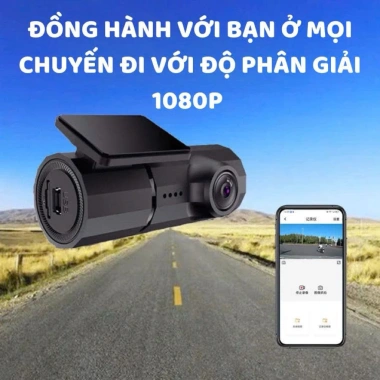 Camera hành trình mini A6 Full HD ô tô - Nhỏ gọn, ghi sáng đêm, giá 979.000đ