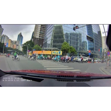 Camera hành trình N6 Pro AI đọc biển số, GPS, cảnh báo tốc độ & giao thông, bảo hành 1 năm - Giá ưu đãi 2.205.000đ