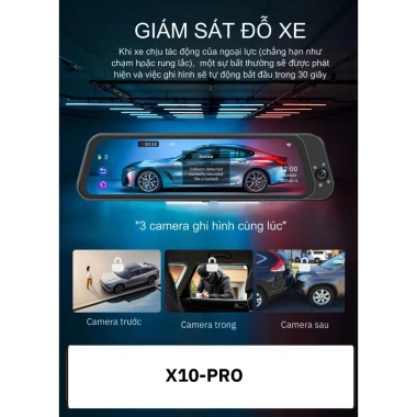 Camera hành trình N6 Pro AI đọc biển số, GPS, cảnh báo tốc độ & giao thông, bảo hành 1 năm - Giá ưu đãi 2.205.000đ