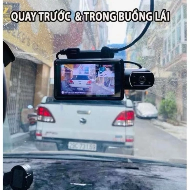 Camera hành trình ô tô 2 mắt F2 ống kính kép góc rộng 1.080p/720p WIFI - 550k 4