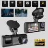 Camera hành trình ô tô 3 mắt C309 1.080P ghi trước & sau, hồng ngoại, WiFi, 399k