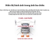 Camera hành trình ô tô 3 mắt Full HD 1.080p - Ghi hình trước, trong, sau và cam lùi, giá 512.840 VND 5